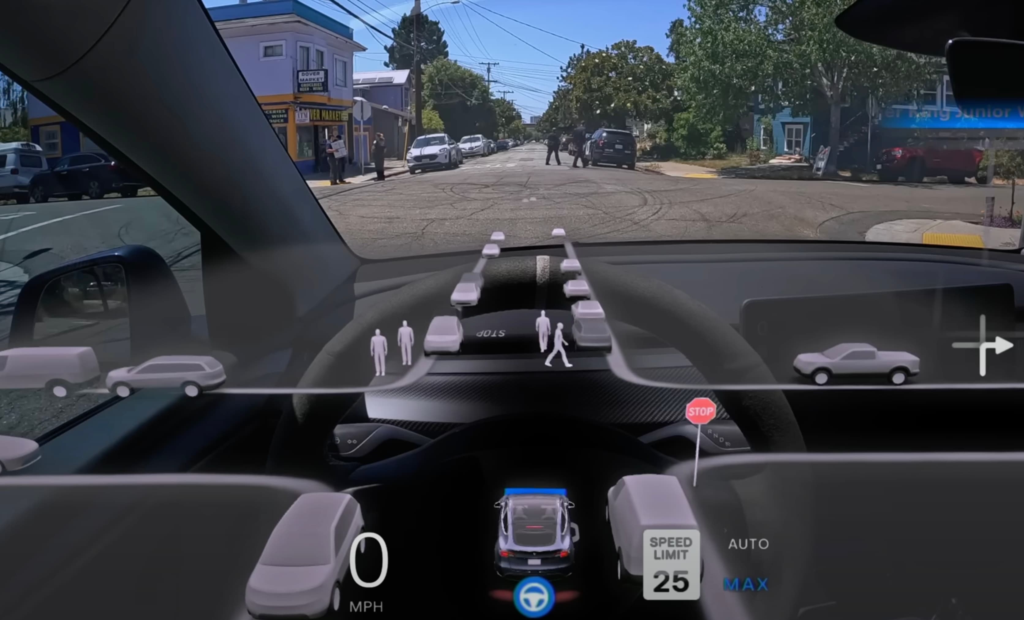 Tesla Full Self-Driving 12.5
