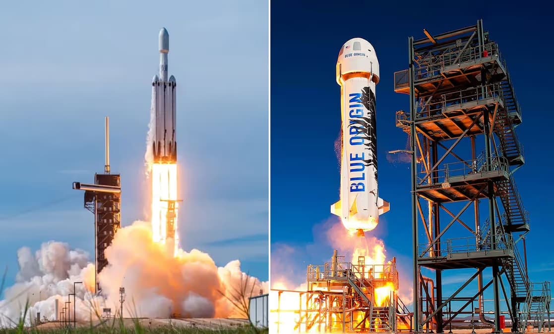SpaceX vs Blue Origin: Vesmírné závody