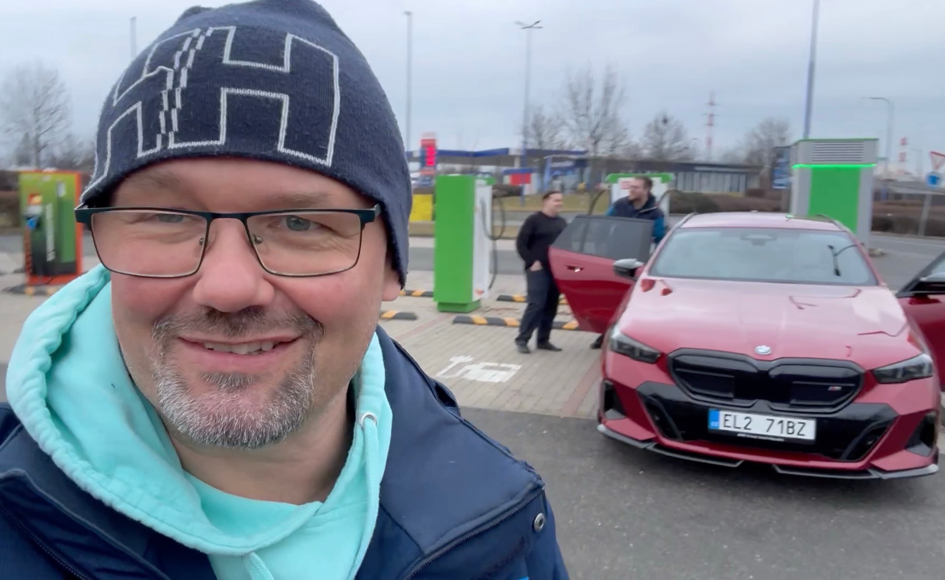 Praha - Berlín a zpět s BMW i5 a TM3 LR