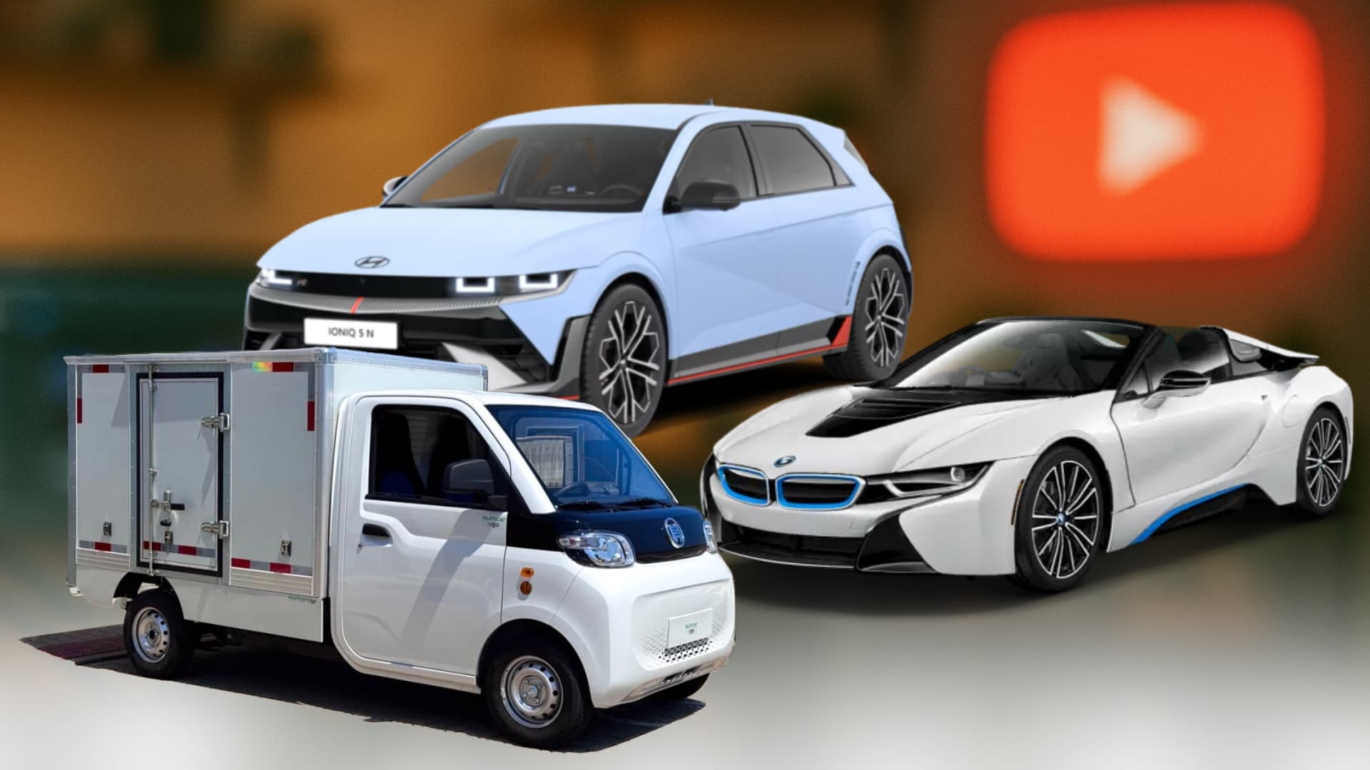 Hyundai 5N, MultiCarGo eBUDDY a BMW i8
