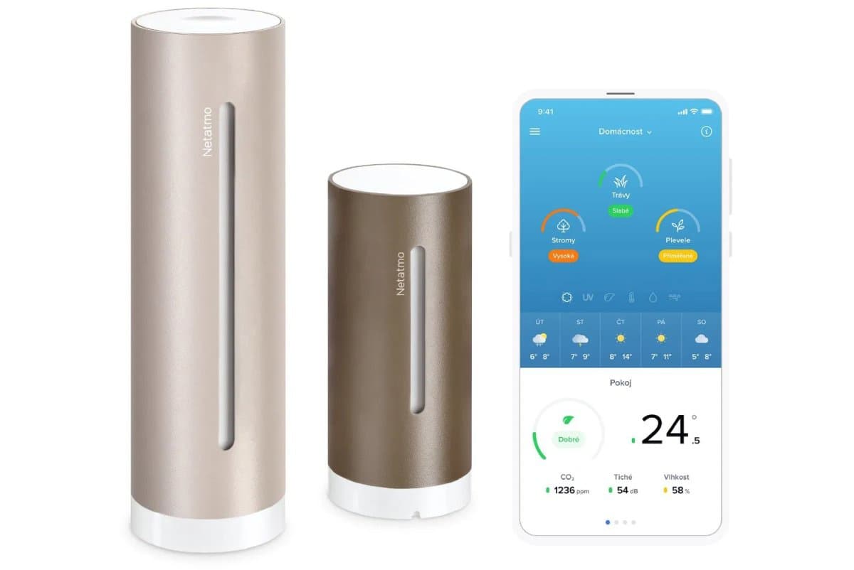 Chytrá meteostanice Netatmo