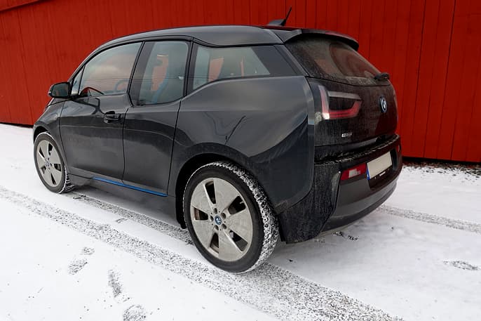 Zimní výzva pro EV BMW i3