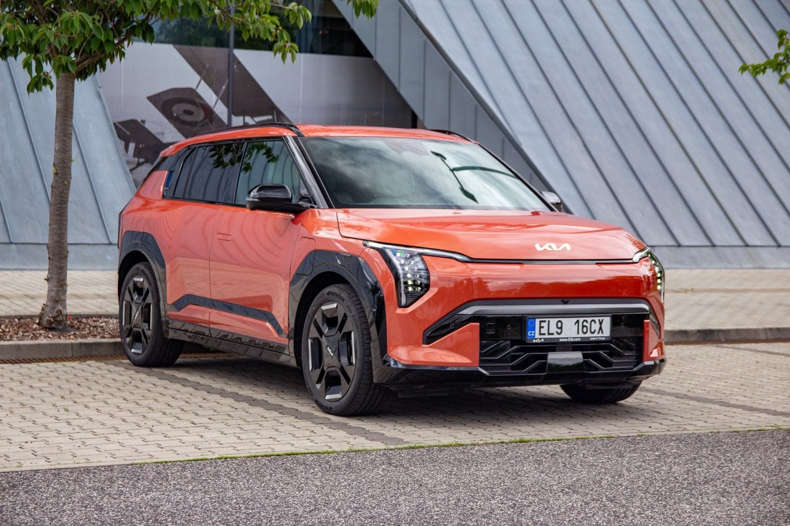 Kočárkový test Kia EV3